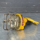 Industrial powerhouse props prop rental hire vintage movie film set dec light lighting inspection lamp yellow