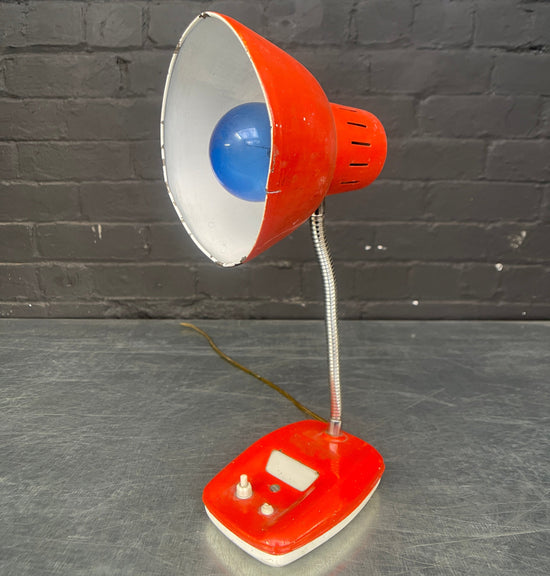 Red desk lamp Qty 1