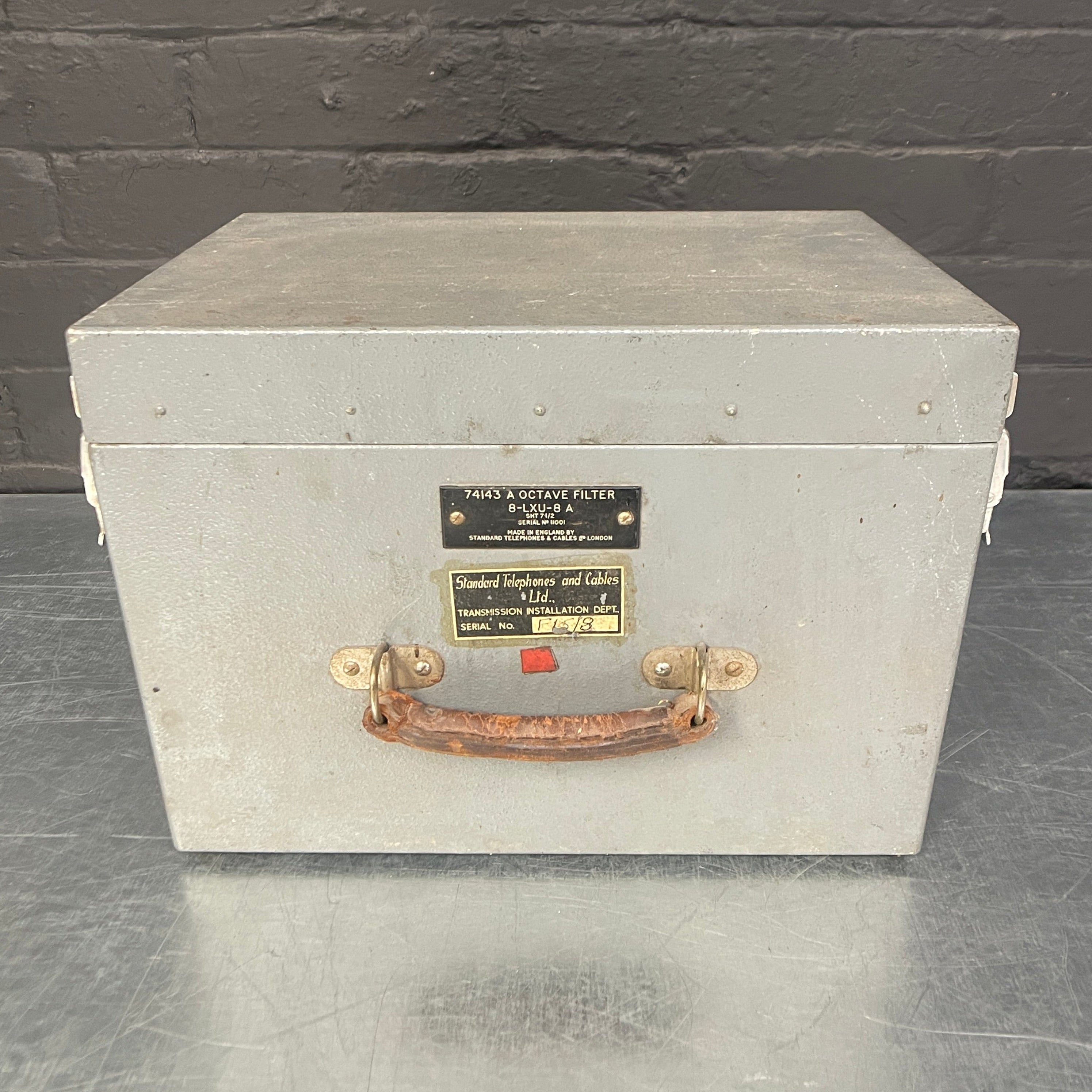 Industrial powerhouse props prop rental hire vintage movie film set dec octave filter standard telephone cables electrical 3
