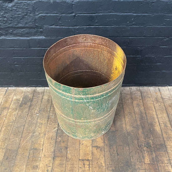 Green storage drum Qty 1