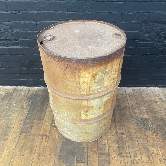 Rusty oil drum Qty 12