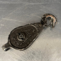 Industrial powerhouse props prop rental hire vintage movie film set dec pulley wheel hook ACE