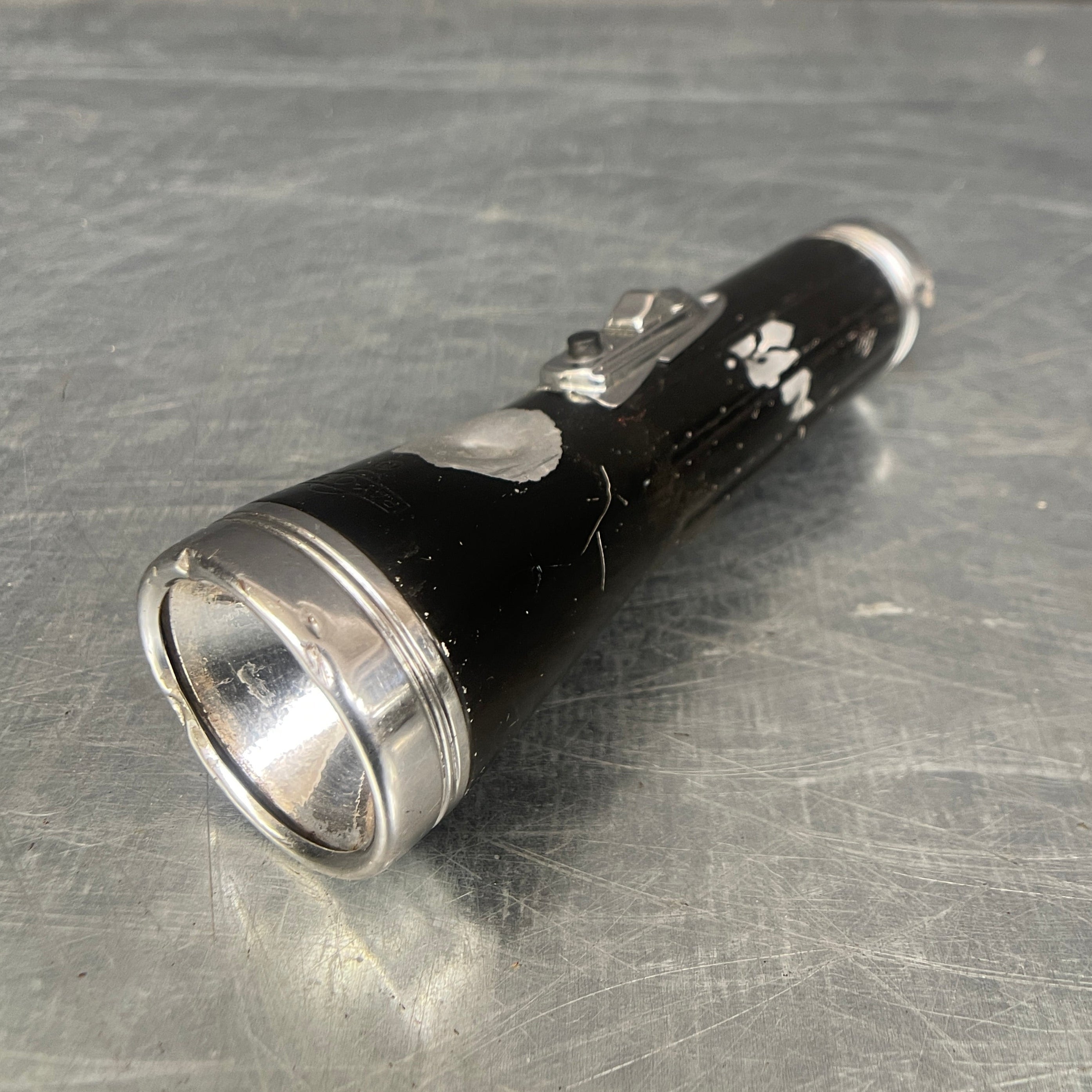 Industrial powerhouse props prop rental hire vintage movie film set dec rayovac torch light lighting