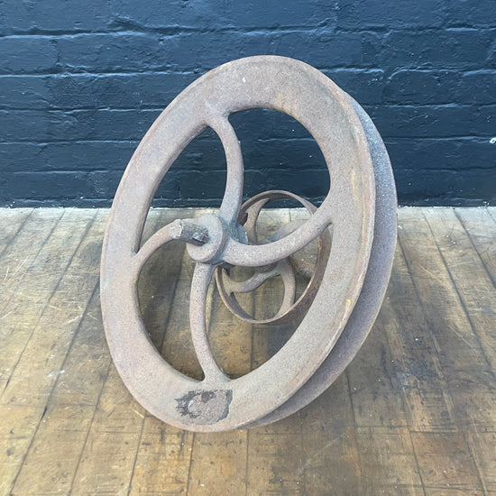 Large machine wheel Qty 1
