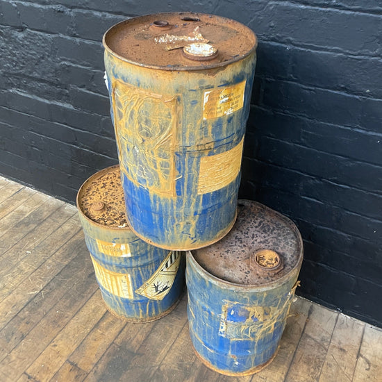 Small blue drums Qty 4