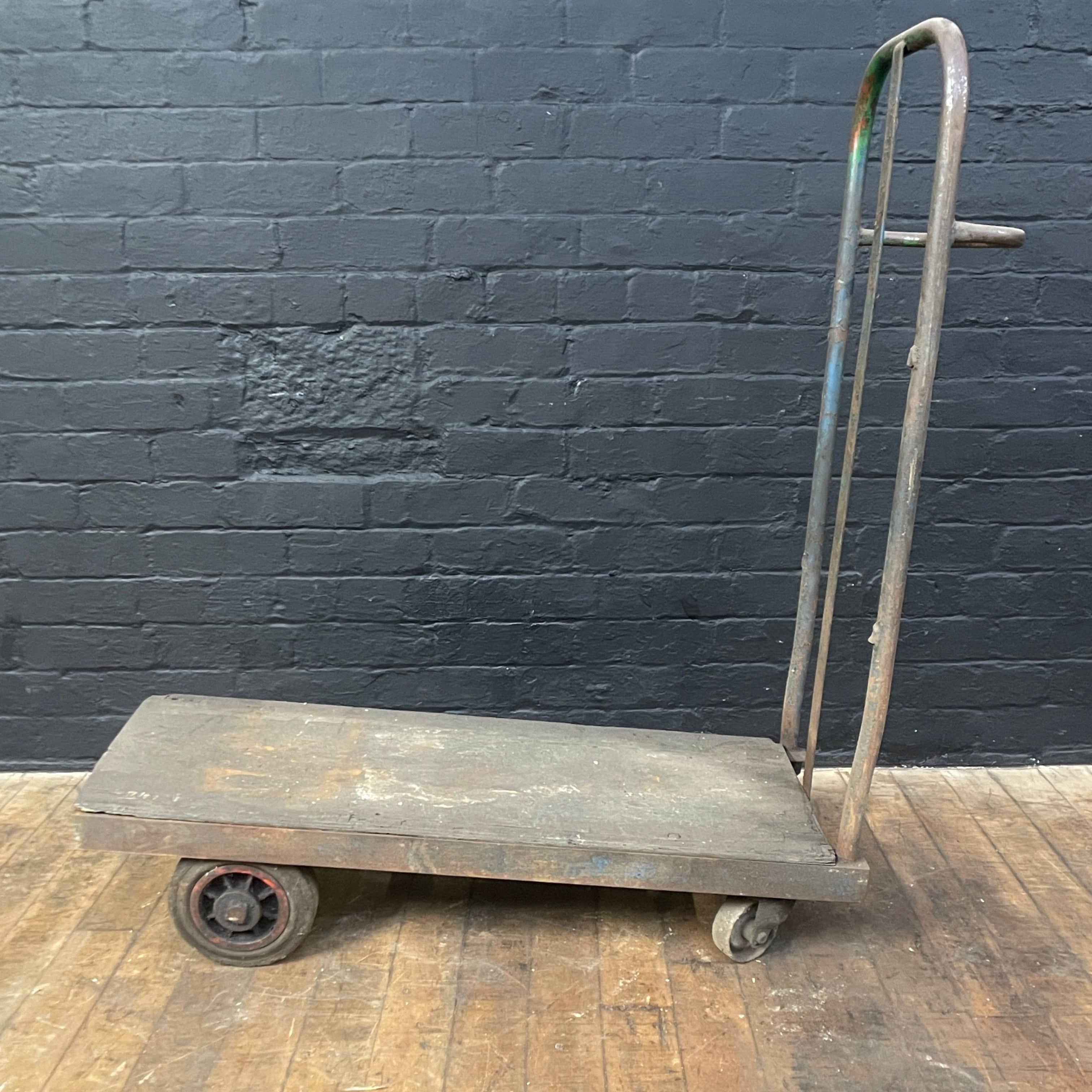 Industrial powerhouse props prop rental hire vintage movie film set dec small trolley cart