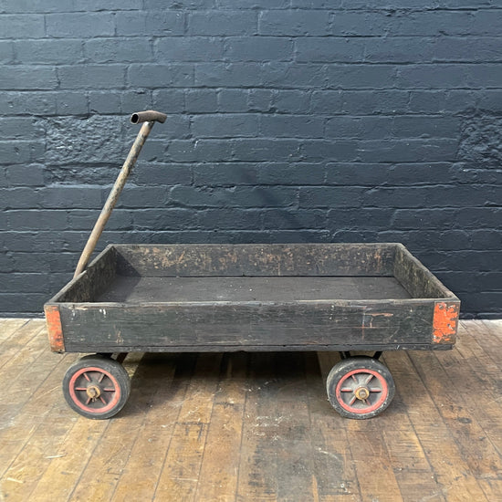 Pull along cart trolley Qty 1