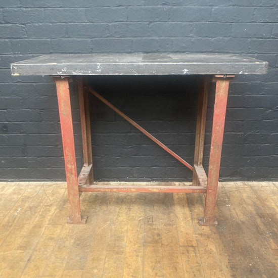 Steel workbench table Qty 1