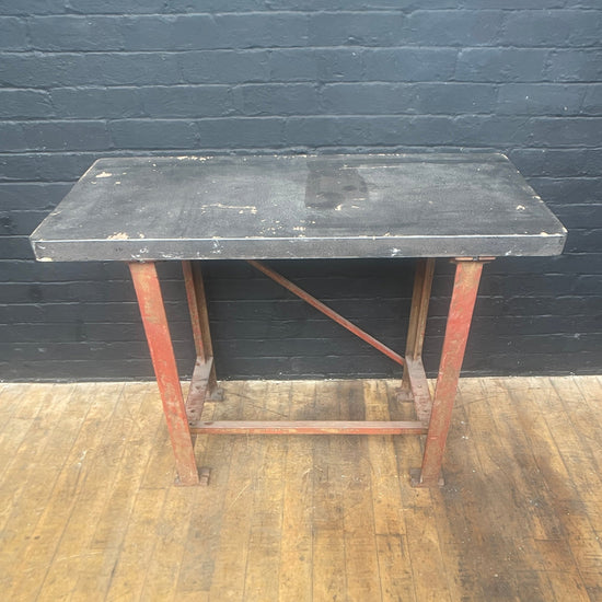 Steel workbench table Qty 1
