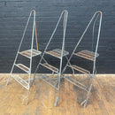 Industrial powerhouse props prop rental hire vintage movie film set dec triangular step ladders