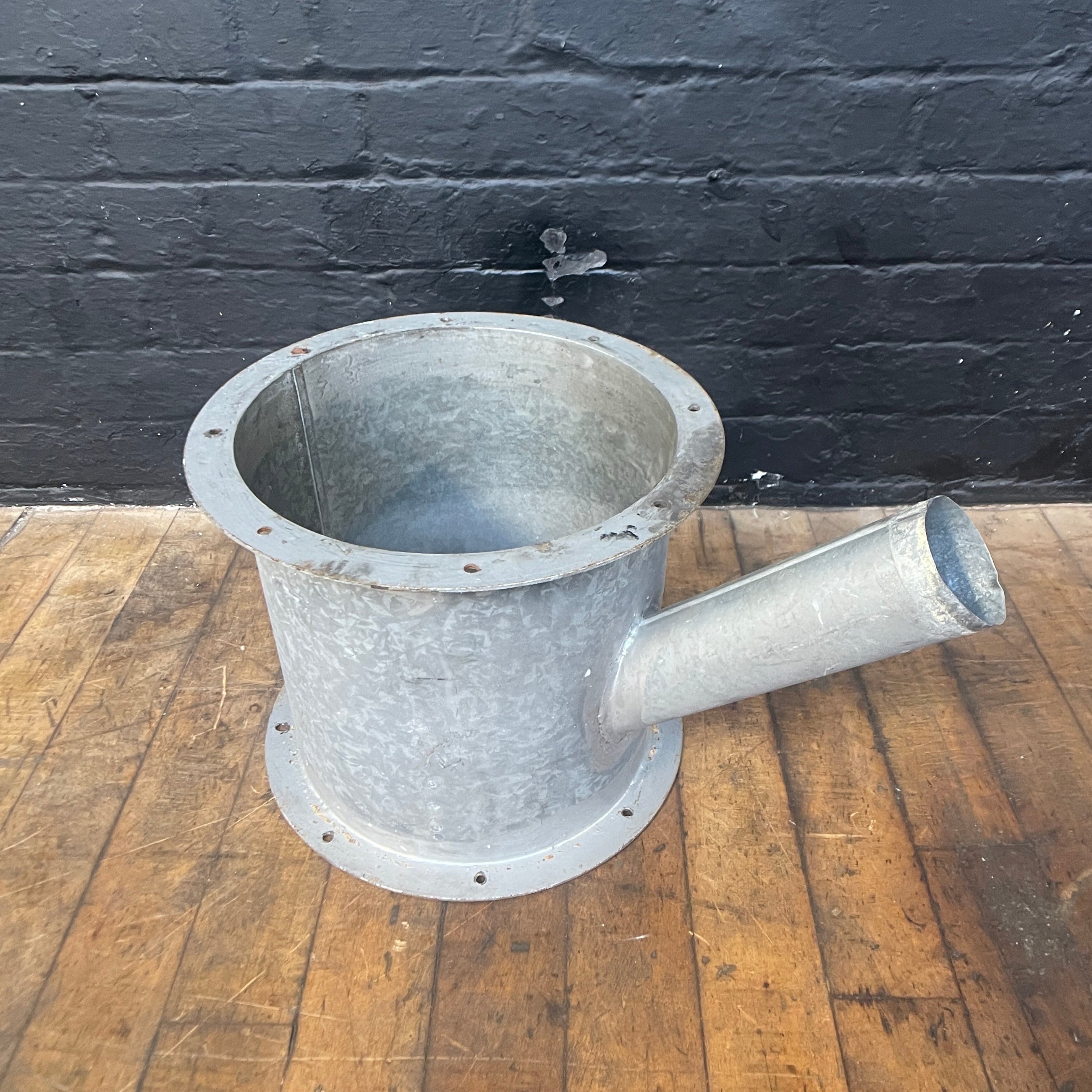 Industrial powerhouse props prop rental hire vintage movie film set dec vent vents tube galvanised duct ducting flue steel
 1