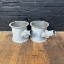 Industrial powerhouse props prop rental hire vintage movie film set dec vent vents tube galvanised duct ducting flue steel
 12