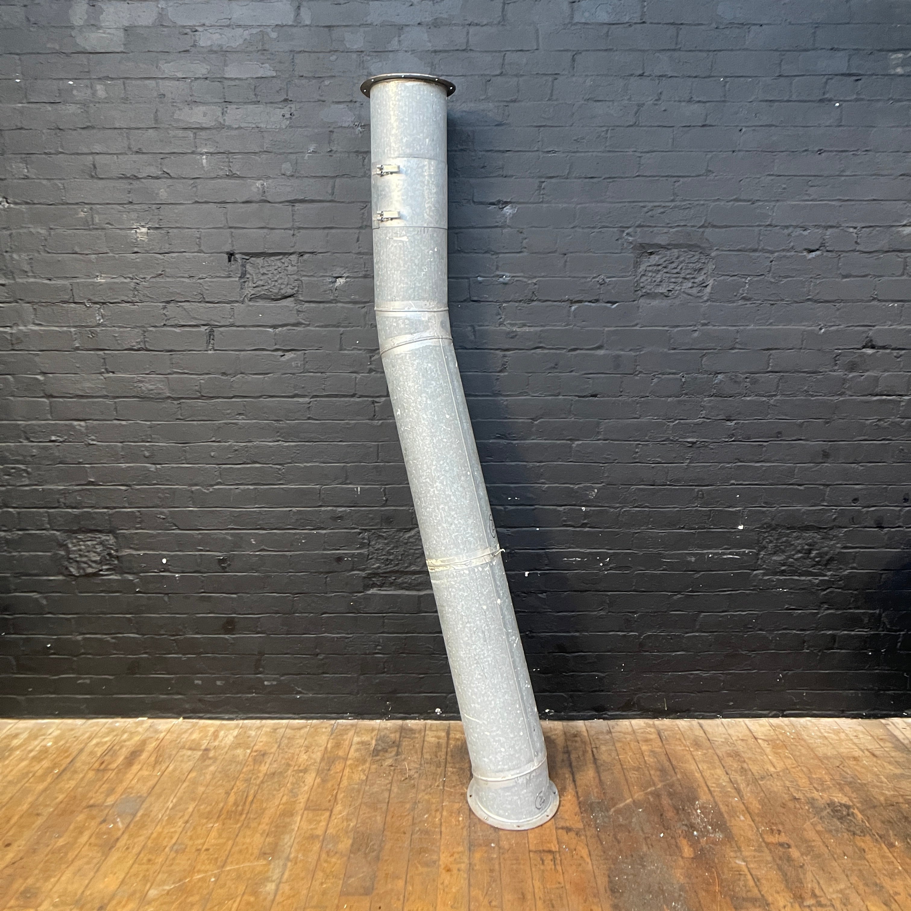 Industrial powerhouse props prop rental hire vintage movie film set dec vent vents tube galvanised duct ducting flue steel
 18