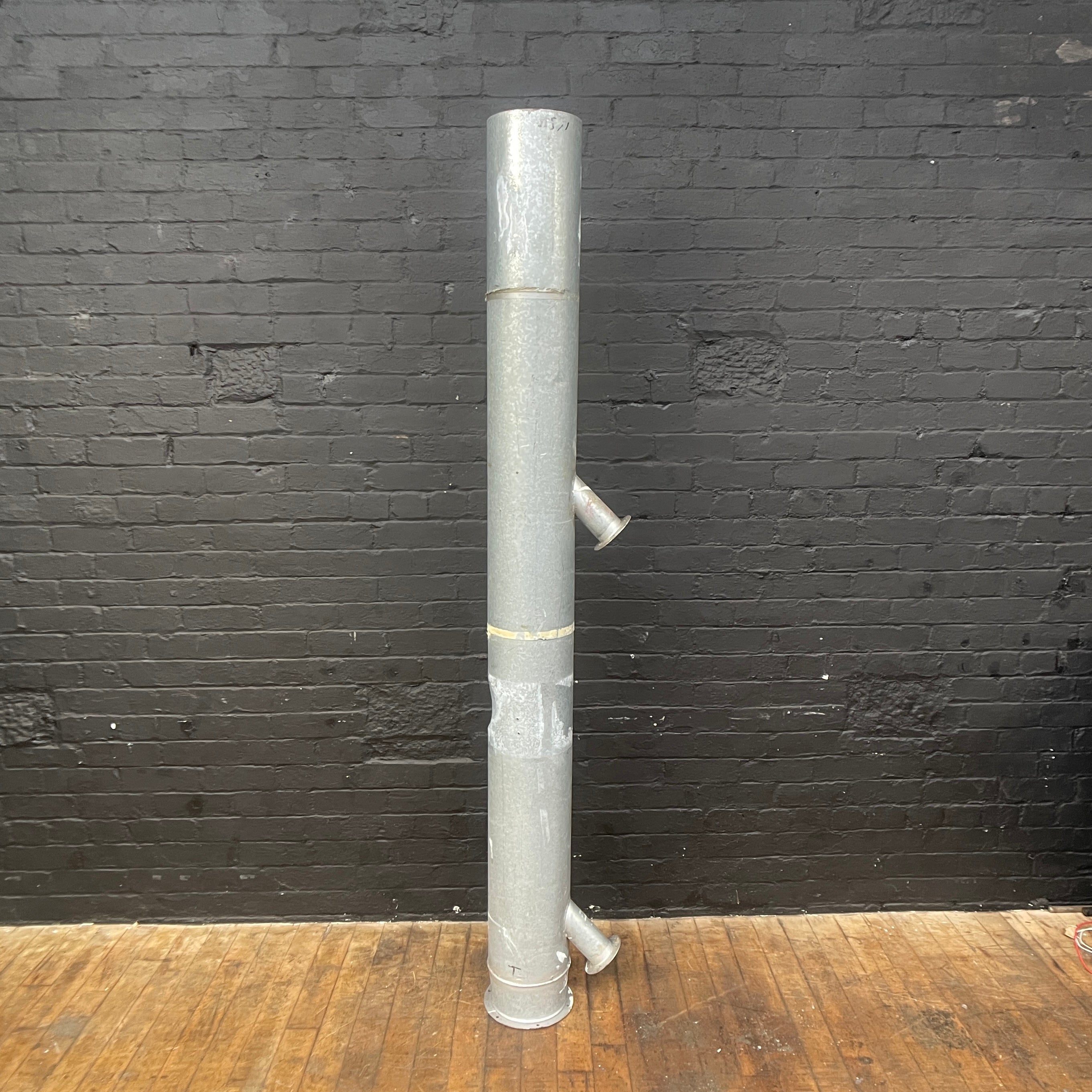 Industrial powerhouse props prop rental hire vintage movie film set dec vent vents tube galvanised duct ducting flue steel
 25
