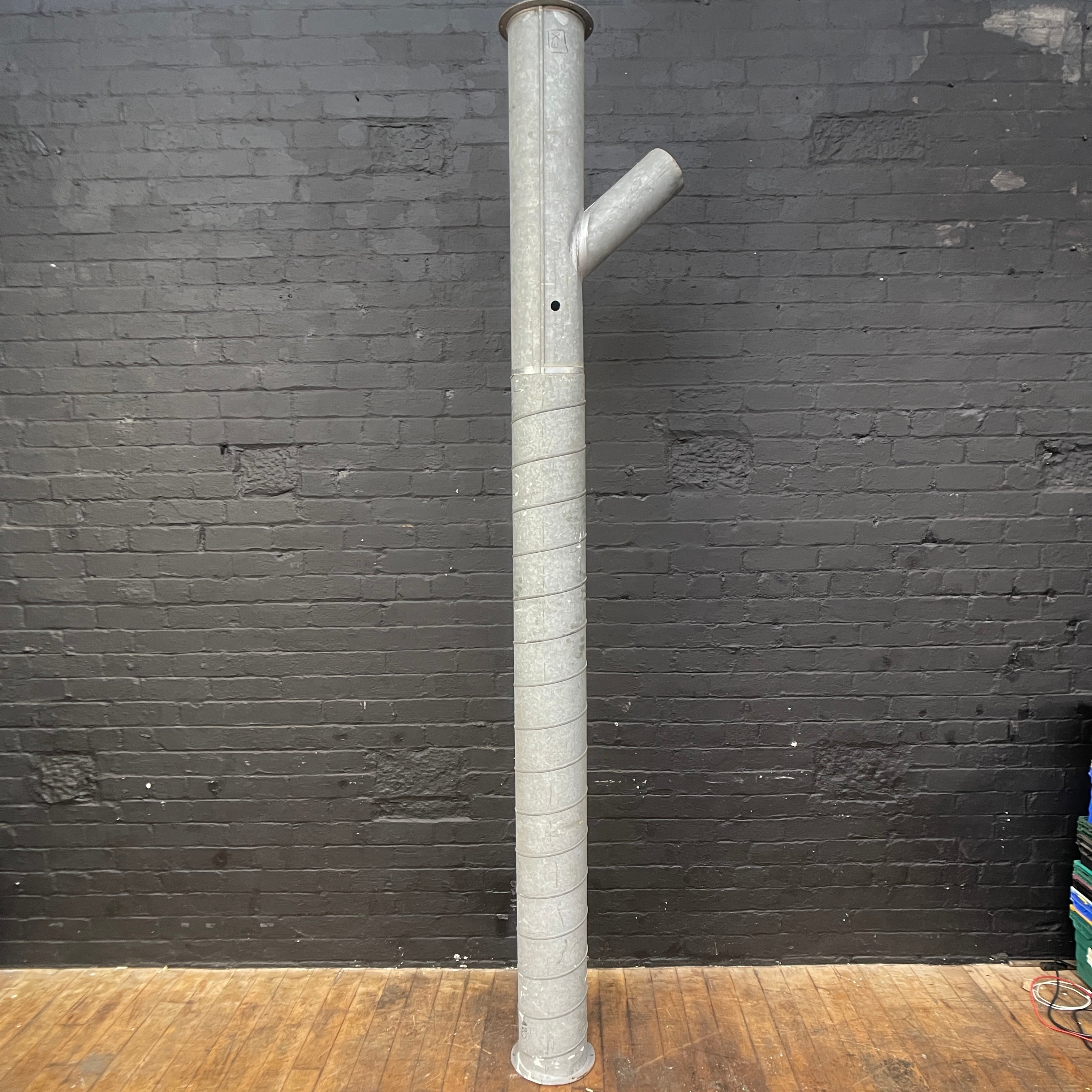 Industrial powerhouse props prop rental hire vintage movie film set dec vent vents tube galvanised duct ducting flue steel
 30