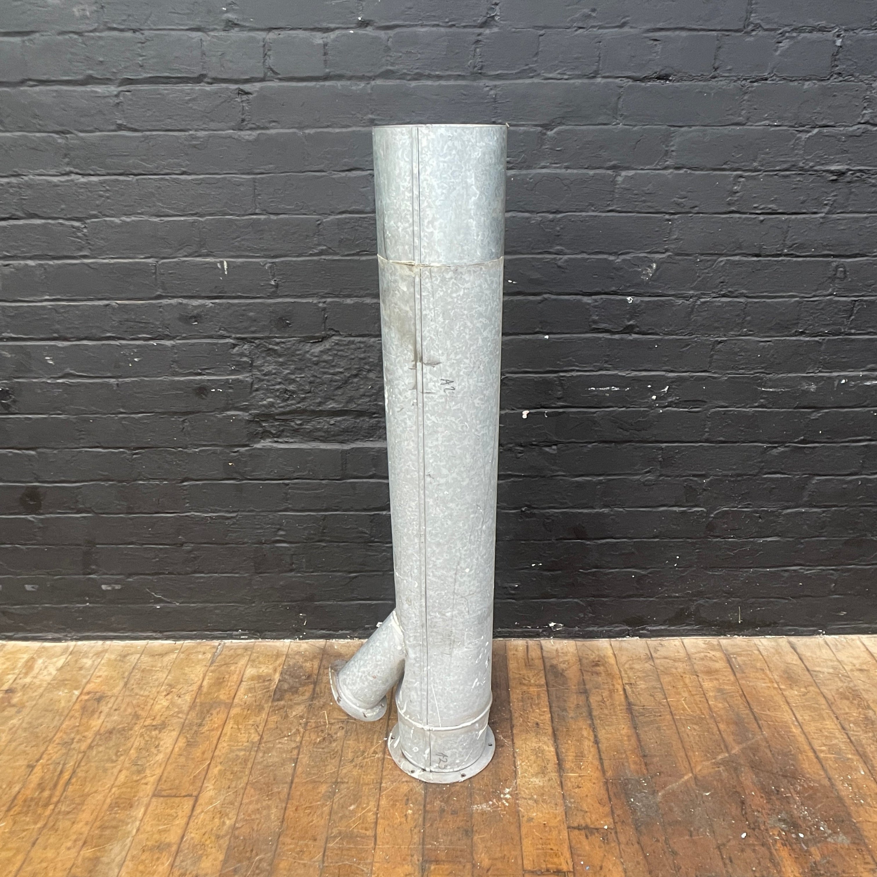 Industrial powerhouse props prop rental hire vintage movie film set dec vent vents tube galvanised duct ducting flue steel
 33