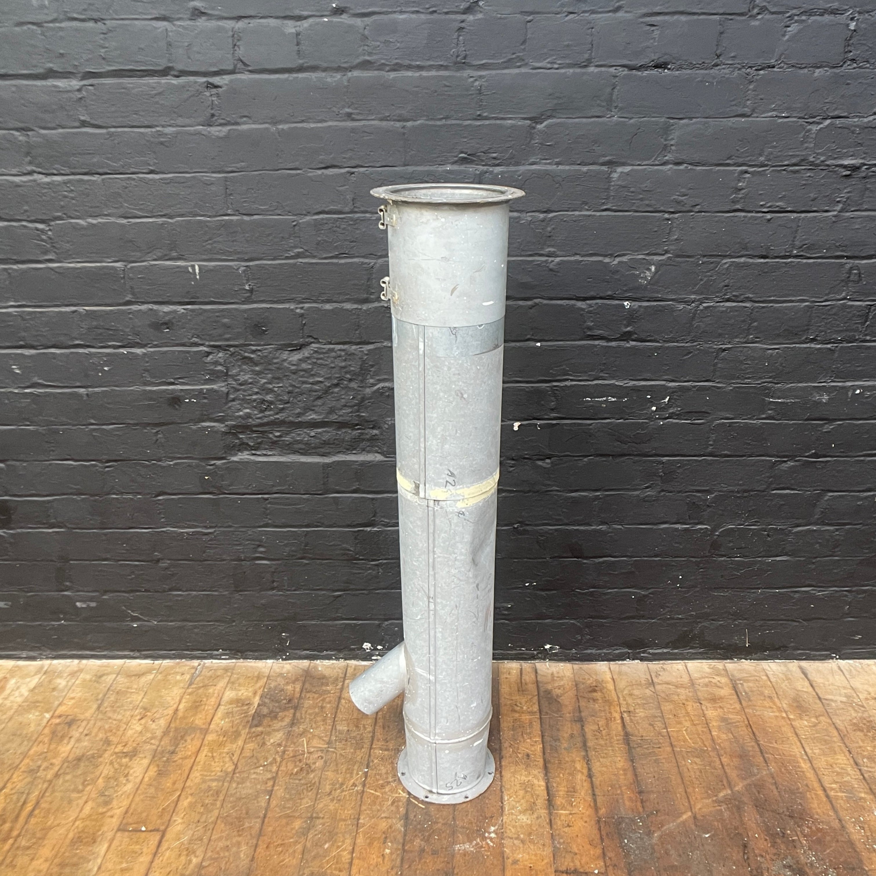 Industrial powerhouse props prop rental hire vintage movie film set dec vent vents tube galvanised duct ducting flue steel
 34
