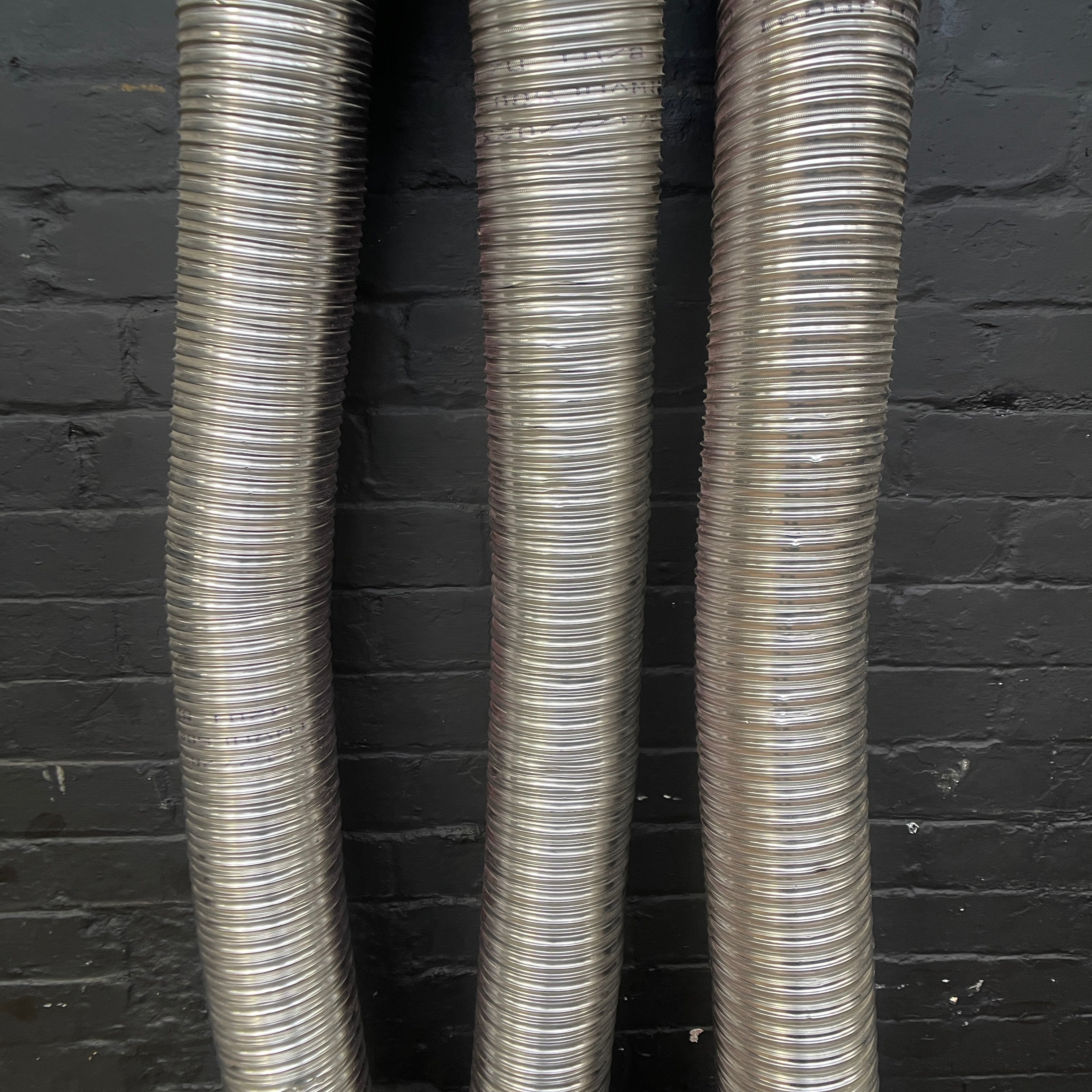 Industrial powerhouse props prop rental hire vintage movie film set dec vent vents tube galvanised duct ducting flue steel
 40