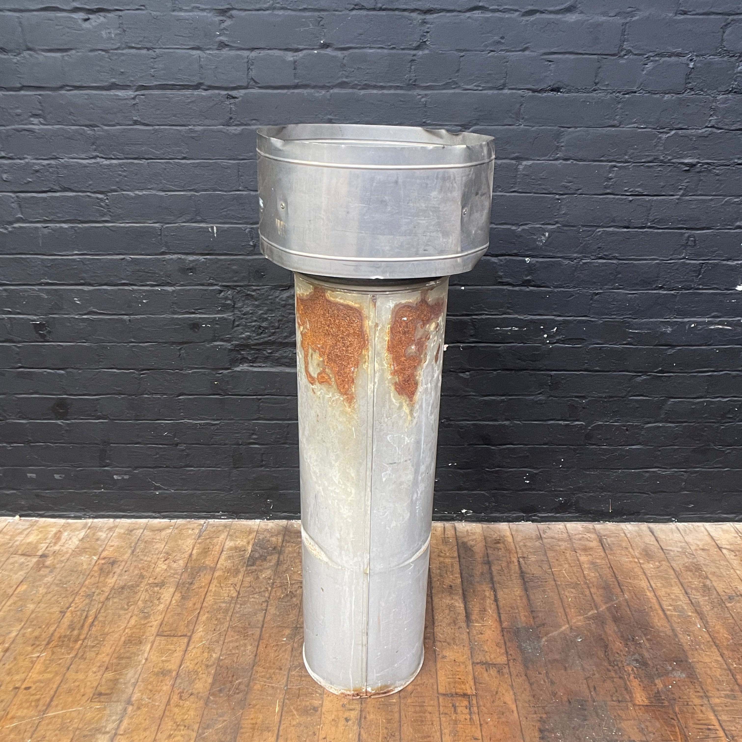 Industrial powerhouse props prop rental hire vintage movie film set dec vent vents tube galvanised duct ducting flue steel
 0