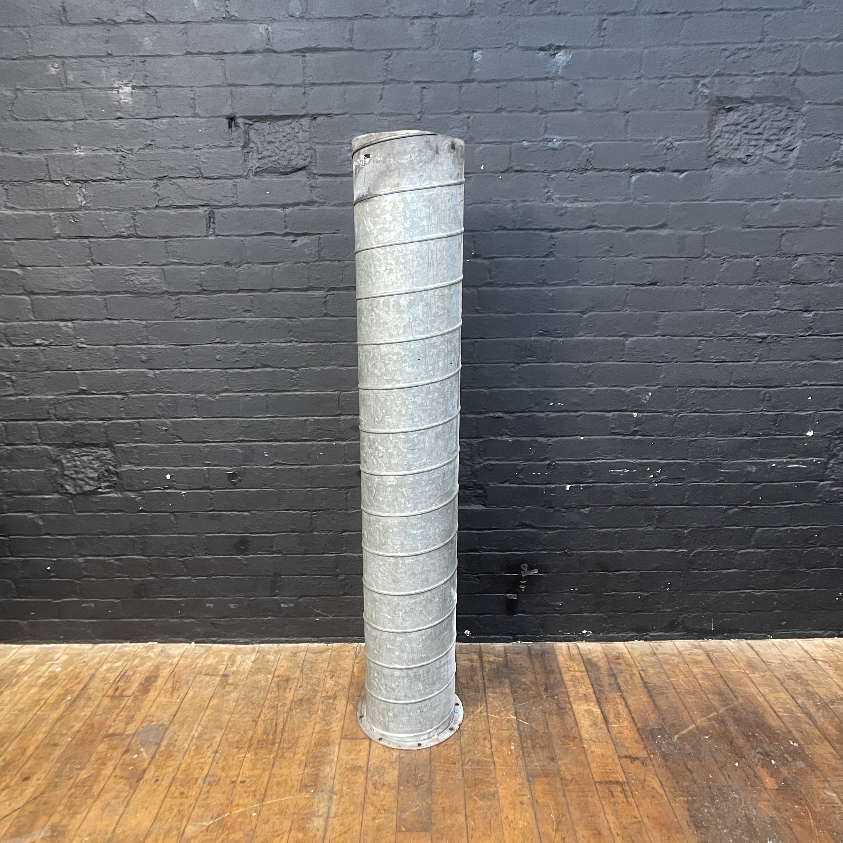 Industrial powerhouse props prop rental hire vintage movie film set dec vent vents tube galvanised duct ducting flue steel
 9