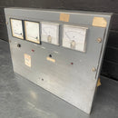 Industrial powerhouse props prop rental hire vintage movie film set dec volt amp meter electrical equipment 1