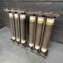 Industrial powerhouse props prop rental hire vintage movie film set dec wire bound resistors switchgear factory 1