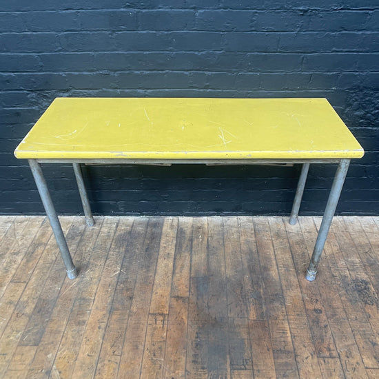 Yellow Desk Qty 1