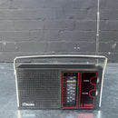 Industrial powerhouse props prop rental hire vintage tv movie film set dec Bush portable radio boxed 1970 1970's