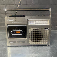 Industrial powerhouse props prop rental hire vintage tv movie film set dec Ferguson radio cassette player