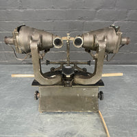 Industrial powerhouse props prop rental hire vintage tv movie film set dec Synoptiscope squint tester
