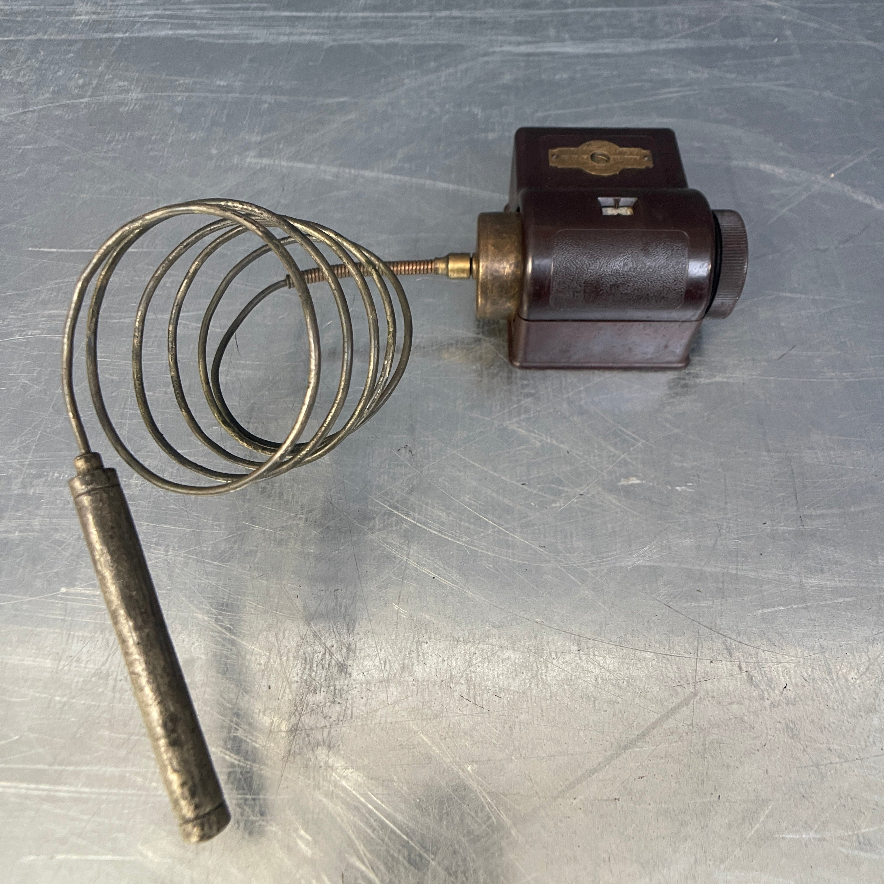 Industrial powerhouse props prop rental hire vintage tv movie film set dec bakelite thermostat
