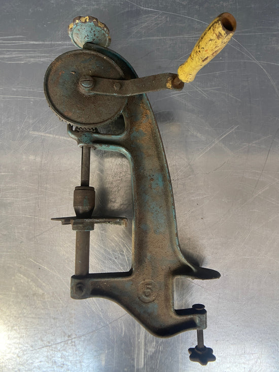 Bench clamp hand drill Qty 1
