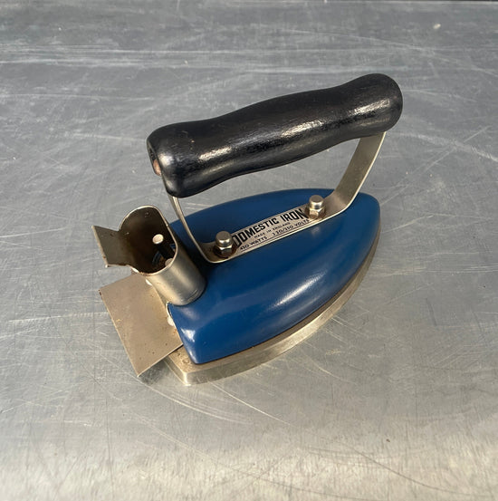 Blue travel iron Qty 1
