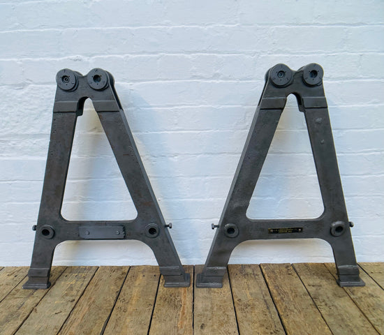 Cast iron 'A' legs Qty 1