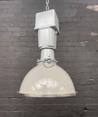 Industrial powerhouse props prop rental hire vintage tv movie film set dec lights light lighting thorlux grey