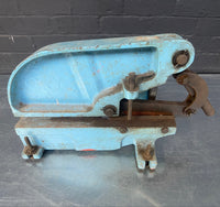Industrial powerhouse props prop rental hire vintage tv movie film set dec shearing cutting tool tools 