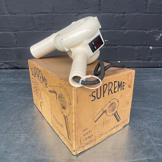 Supreme hairdryer boxed Qty 1