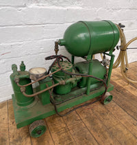 Industrial powerhouse props prop rental hire vintage tv movie film set dec valve engine generator green