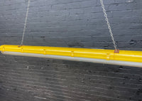 Industrial powerhouse props prop rental hire vintage tv movie film set dec yellow strip light lighting lights 2