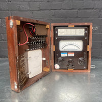 MOD resistance tester electrical scientific military Industrial powerhouse props prop rental hire vintage movie film set dec