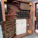 MOD resistance tester electrical scientific military Industrial powerhouse props prop rental hire vintage movie film set dec 2