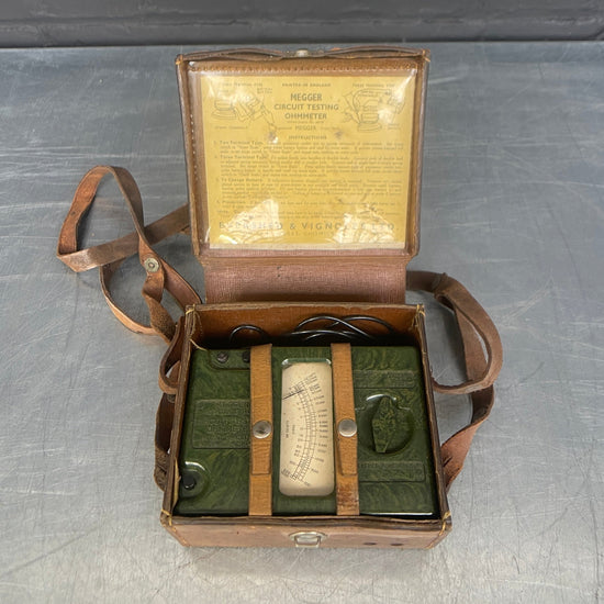 Megger OHMS tester Qty 1
