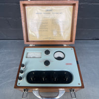Megger bridge test kit electrical scientific Industrial powerhouse props prop rental hire vintage movie film set dec