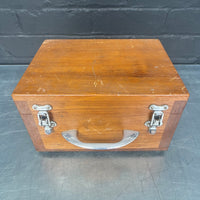 Megger bridge test kit electrical scientific Industrial powerhouse props prop rental hire vintage movie film set dec 2