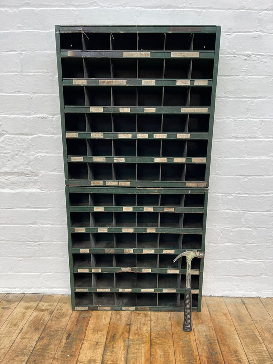 Steel pigeonholes Qty 2
