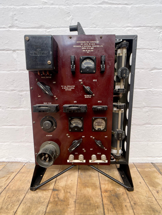 Switchboard for Charging Set Air Ministry X1