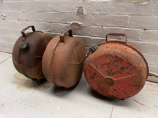 Round fuel cans Qty 14