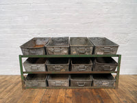 Steel tote shelving Qty 1