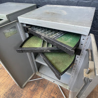 Storage Versatool cabinet industrial engineers Industrial powerhouse props prop rental hire vintage movie film set dec 5