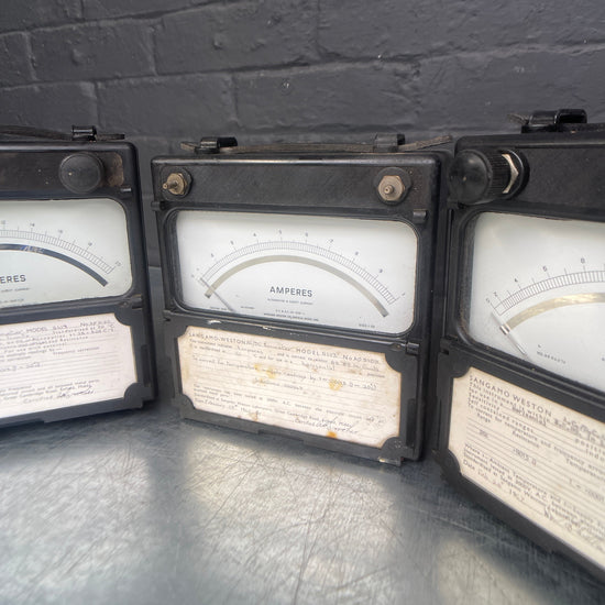 Ammeter volt tester Qty 3